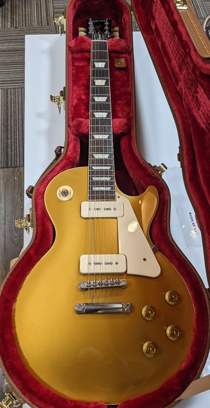 Gibson Les Paul Standard '50s P90 Gold Topの画像